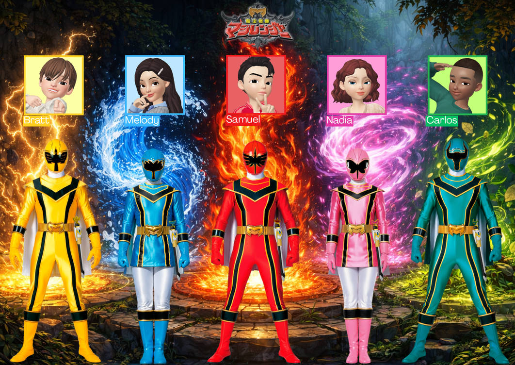 Magi Rangers Raigel Magiranger by ScarlettDrag on DeviantArt