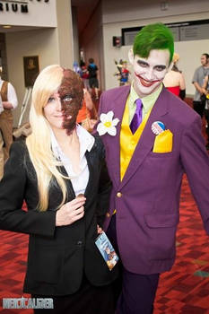 TwoFace and Joker