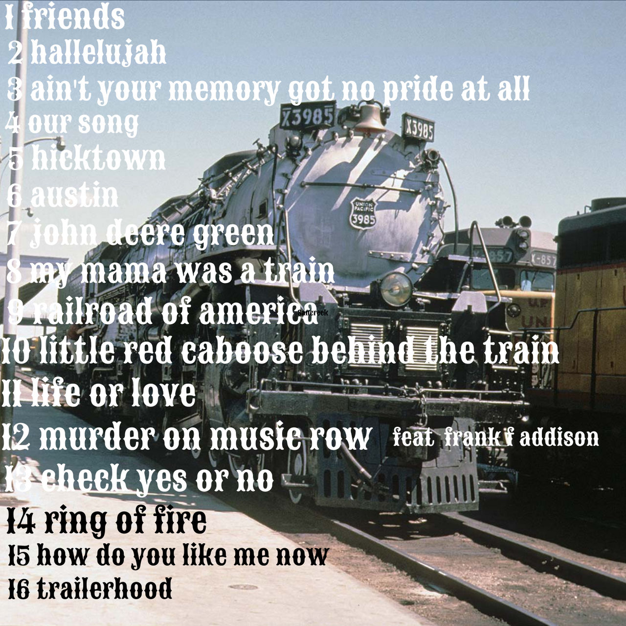 Reese's first ever album (track list) by trainfan3985 on DeviantArt