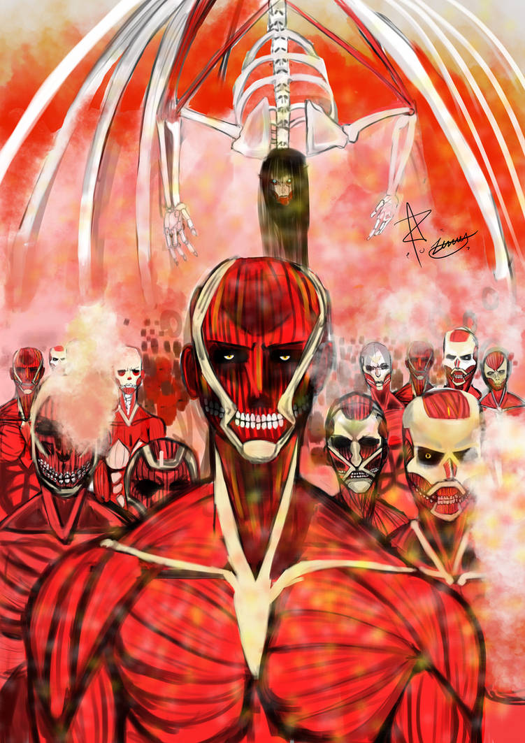 Post Rumbling Aot The Rumbling- Attack on Titan by ZinoGlaiveJP on DeviantArt