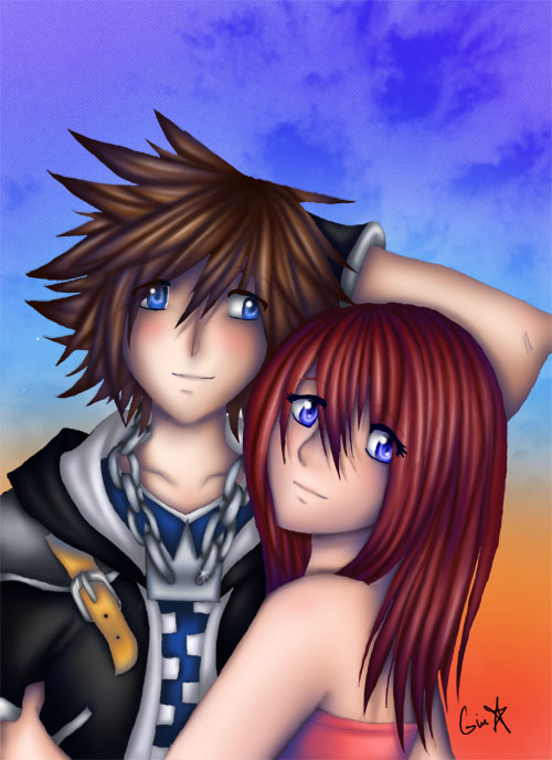 Sora and Kairi