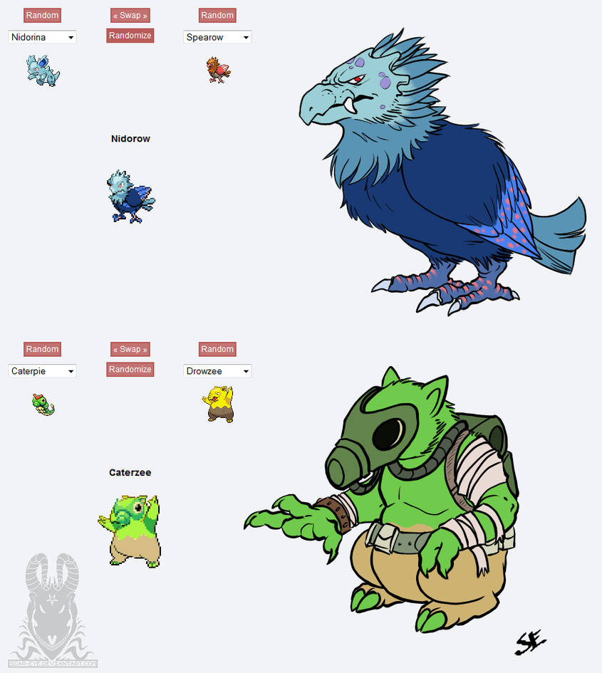 Splinter Pokemon Pokemon Splices by Brahkest on DeviantArt