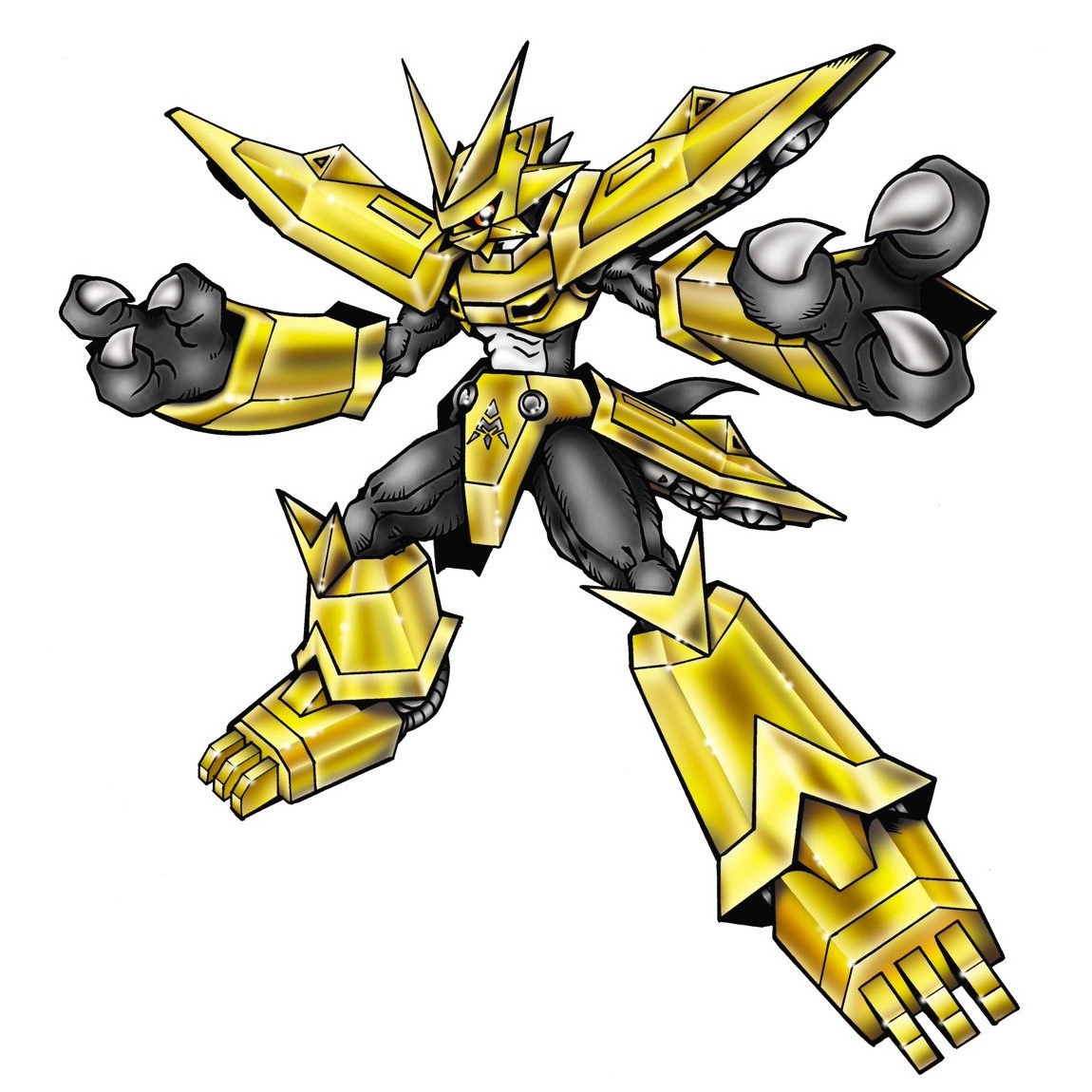 Magnamon (Black) by IndustrialPanic on DeviantArt