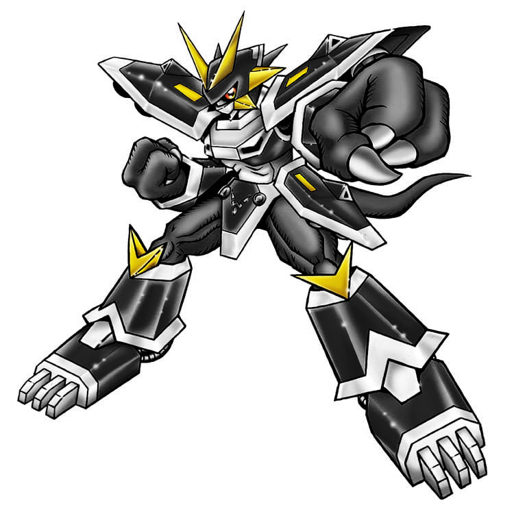 Magnamon (Perfect Black) by IndustrialPanic on DeviantArt