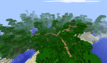 Minecraft tree complex (work in progress)