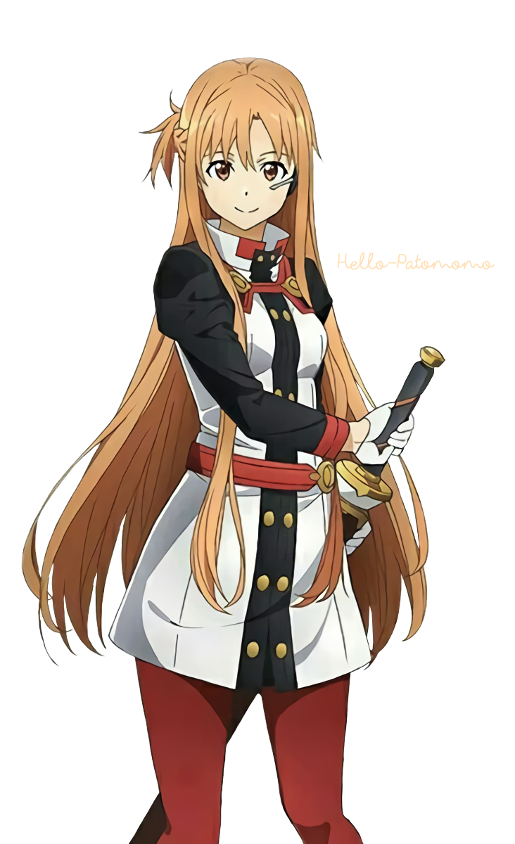 Yuuki Asuna (Sword Art Online) - Render by pratama221 on DeviantArt