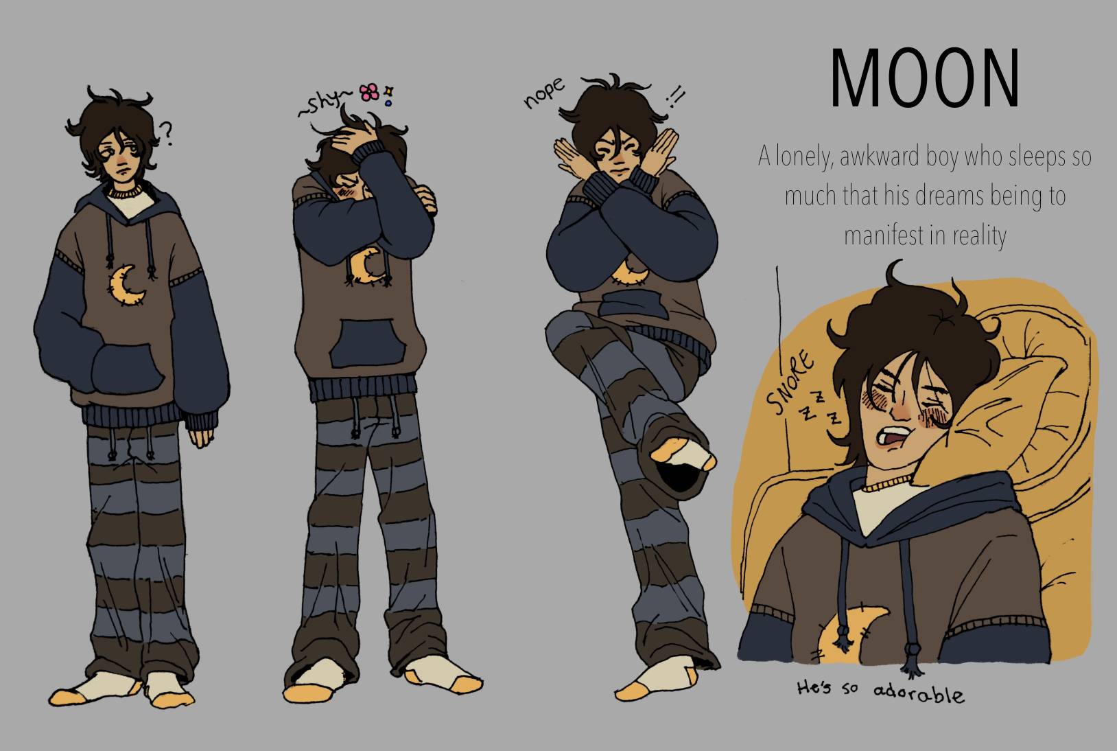 Meta Moon Character Moon Character Design Sheet by Smurph-Town on DeviantArt