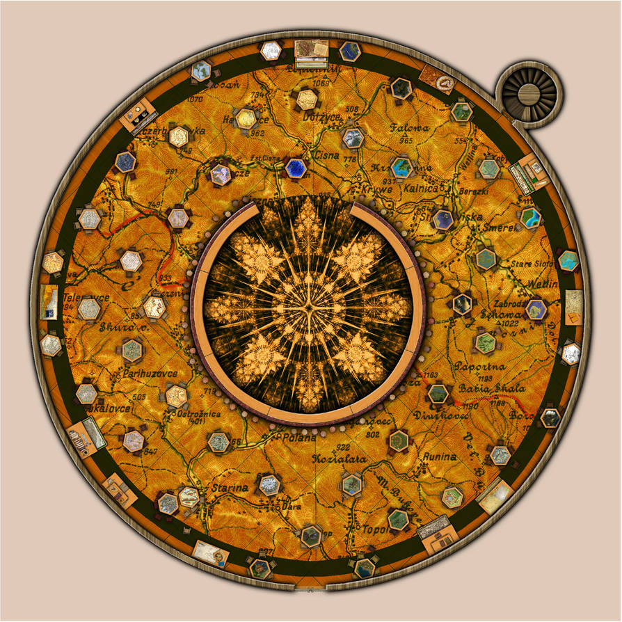 Macaroom Shell Map The Map Room by SevenBridges on DeviantArt
