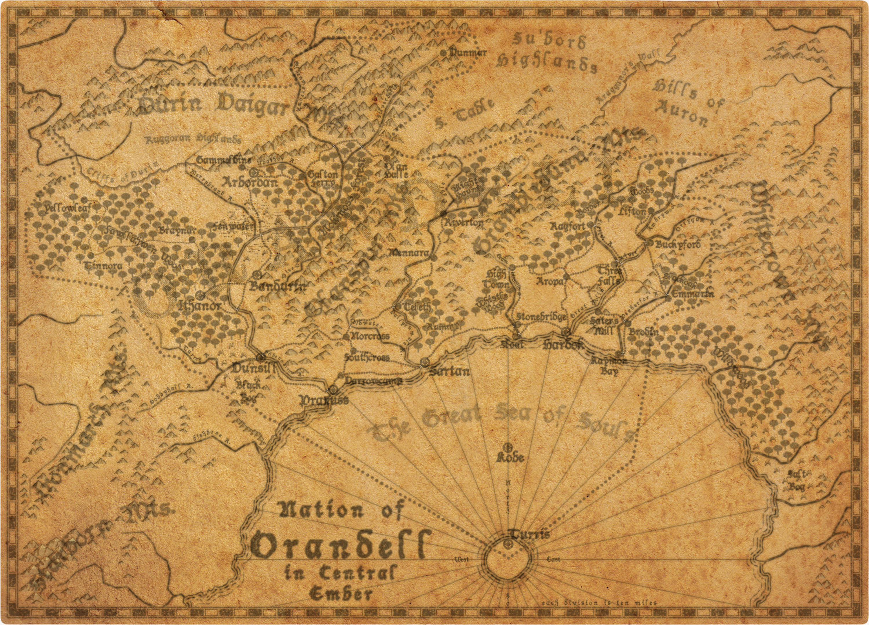 The Nation of Orandell in Ember