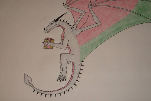 Mistletoe the Christmas Dragon