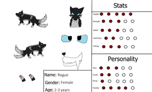 Rogue The Canigon Ref Sheet