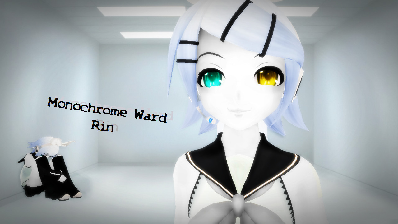 [MMD] Monochrome Ward Rin