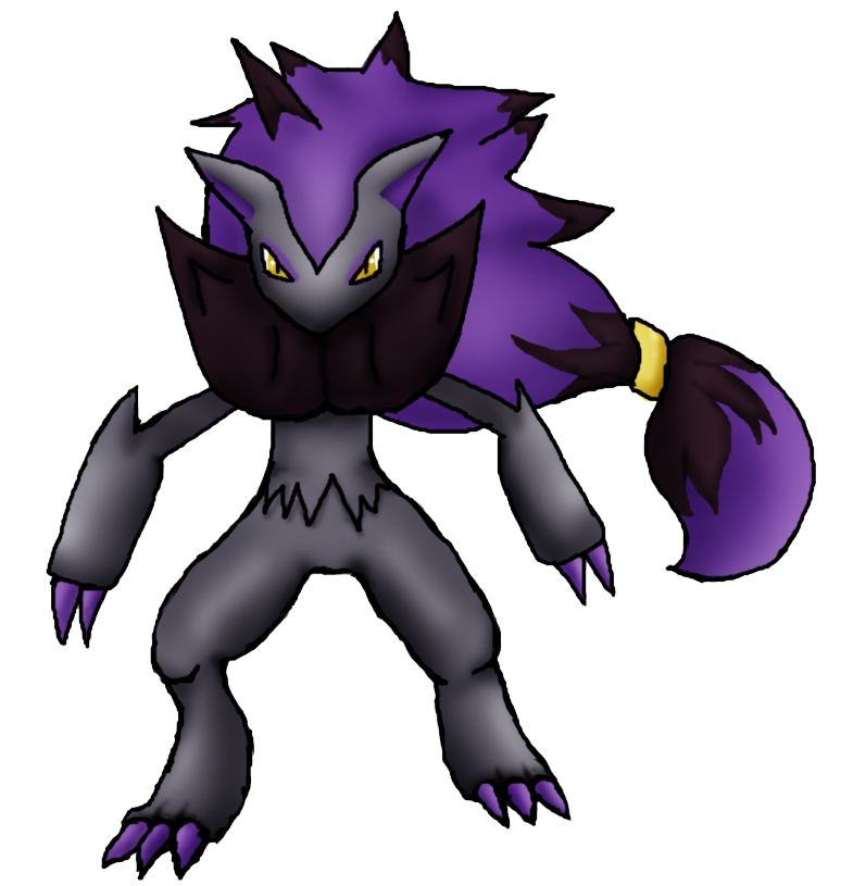 Shiny Zoroark By Snorlaxin On DeviantArt shiny-zoroark-by-snorlaxin-on-deviantart