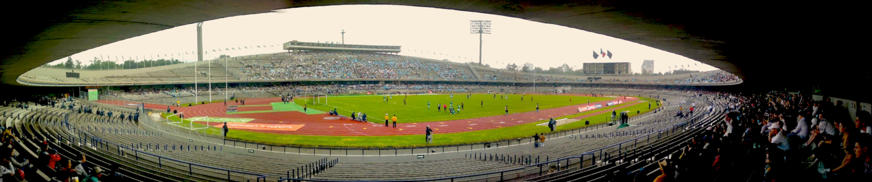 OLIMPYC STADIUM, UNAM INTERNAL PANORAMIC PALOMAR