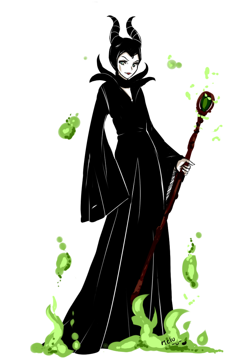 Maleficent doodle