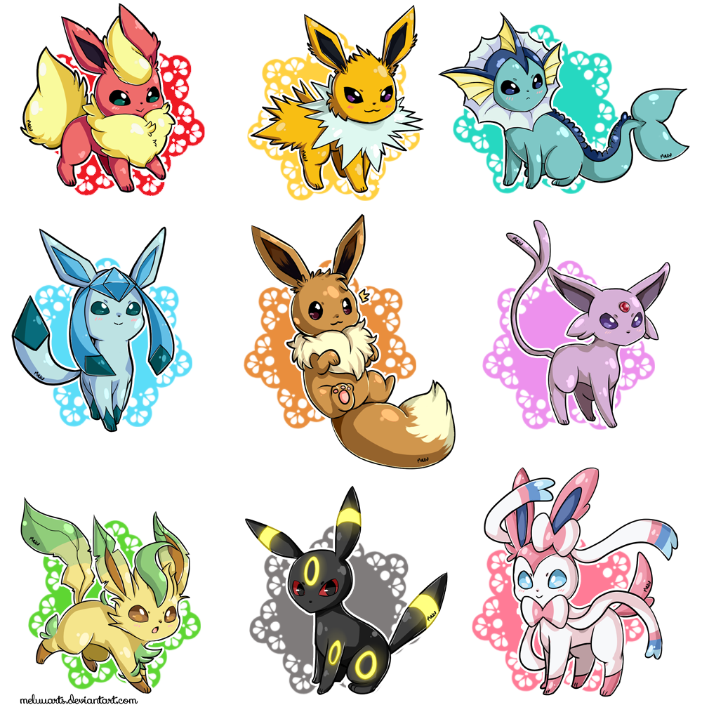 Cute Eeveelutions