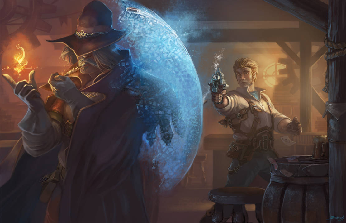 Magician and Gunslinger by Brolken on DeviantArt
