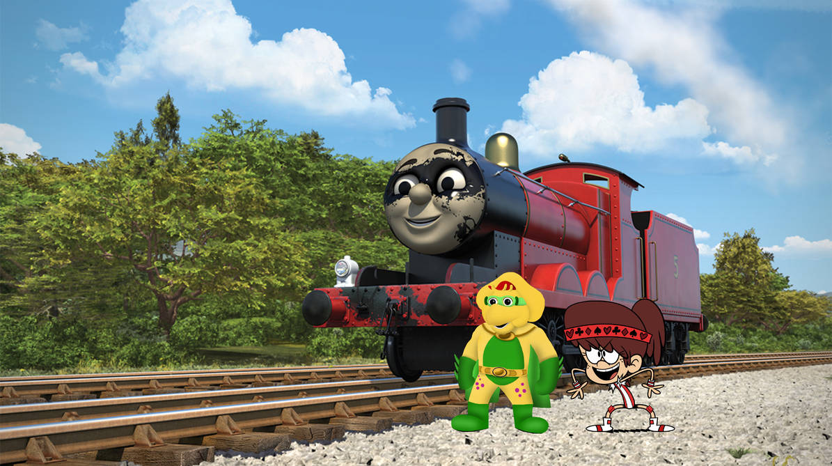 Rail Rocket teaming up with his friends by CharlieTheThomasFan on ...