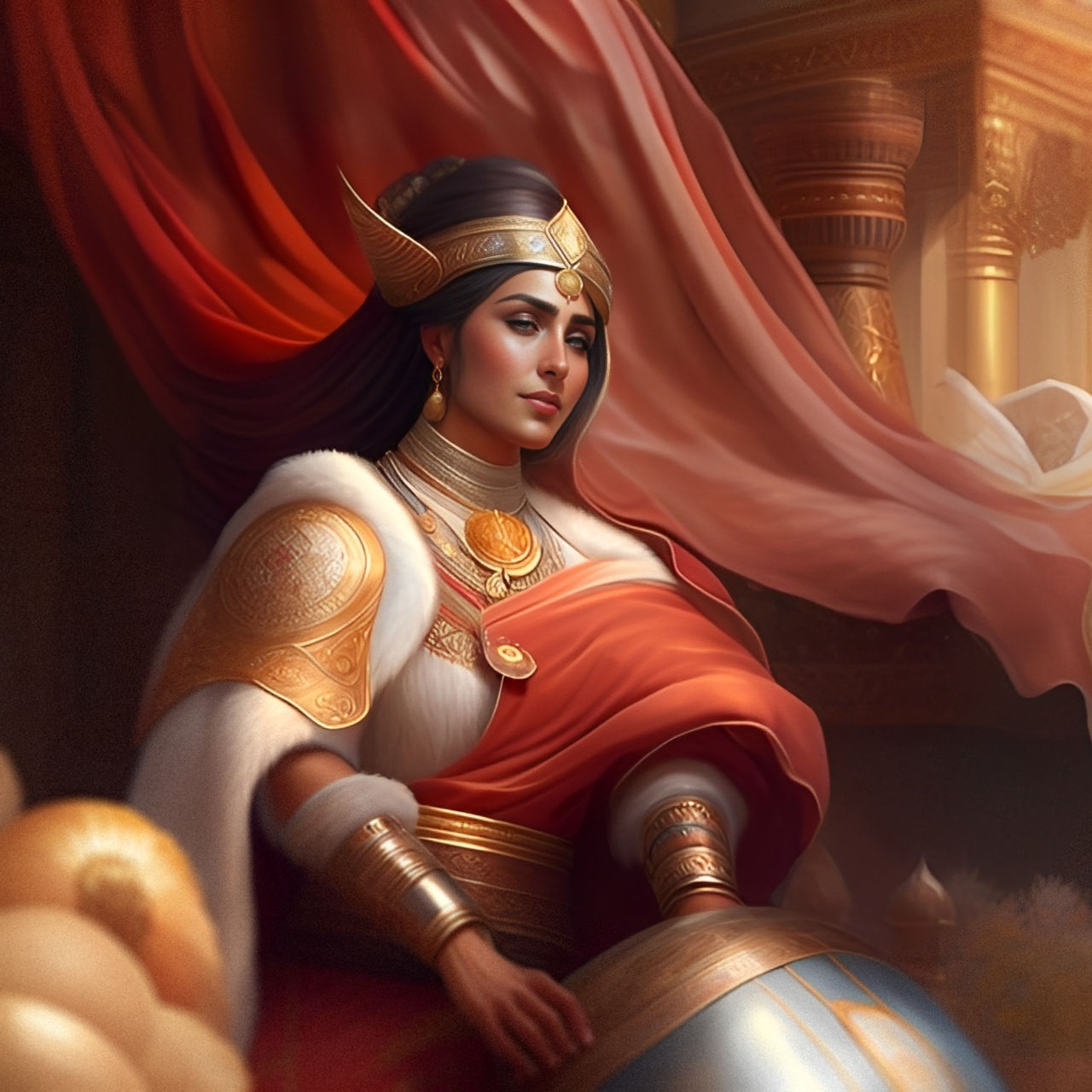 Tomiris Tomyris - Queen of Massagetae 4 by coderplusdesigner on DeviantArt