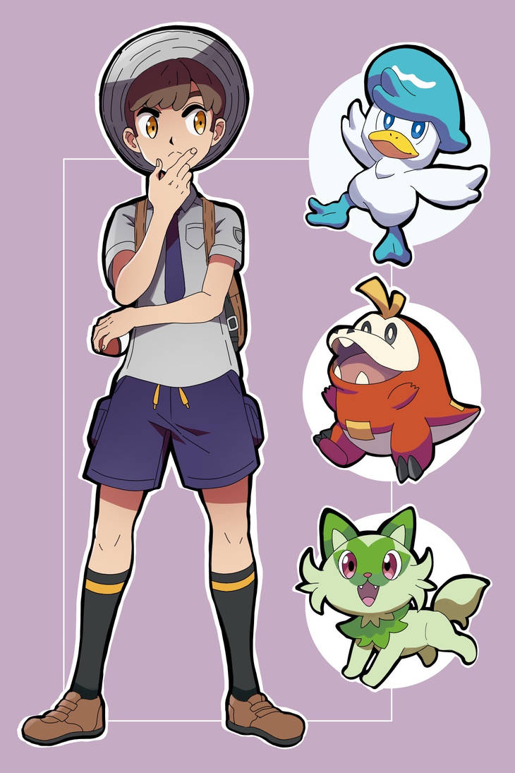 Pokemon Violet / Scarlet - Fan art by Togafly on DeviantArt