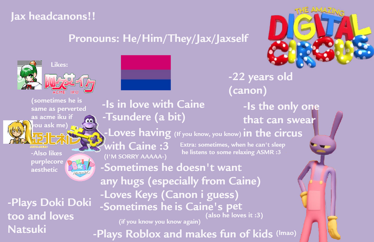 Jax Headcanons Do Not Laugh Or Get Mad By Rexina17 On Deviantart Jax Headcanons Do Not Laugh Or Get Mad By Rexina17 On Deviantart