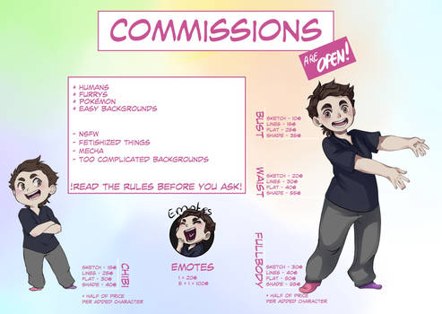 Commissions [CLOSED]