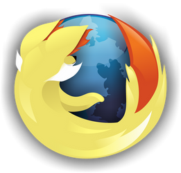 Fennekin Firefox Logo (With Icon)
