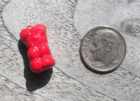 Red Gummi Bear Charm