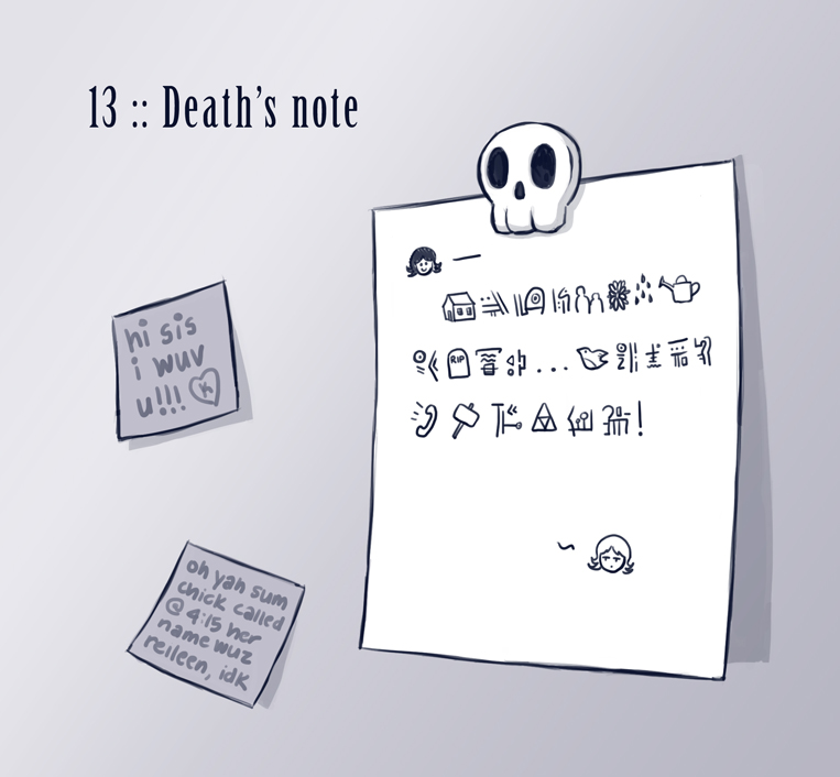 13 :: Death's note