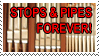 Stops and Pipes stamp