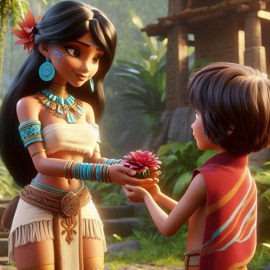 Aztec Boy Animation Aztec Princess and Peasant Boy by stephense on DeviantArt