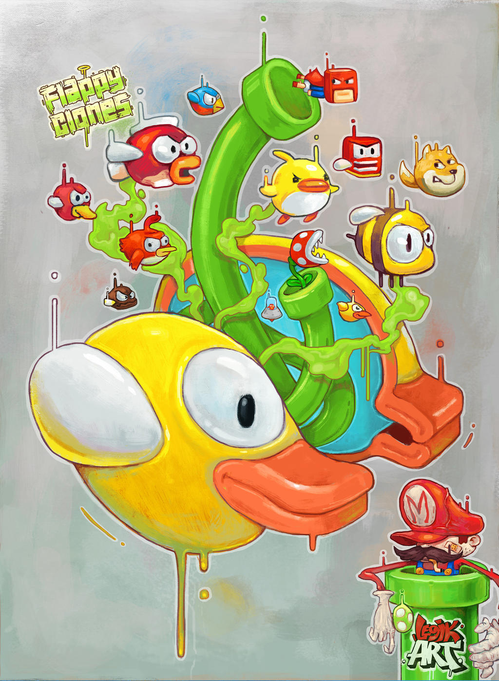 Flappy Bird Clones By OlegEvteev On DeviantArt flappy-bird-clones-by-olegevteev-on-deviantart