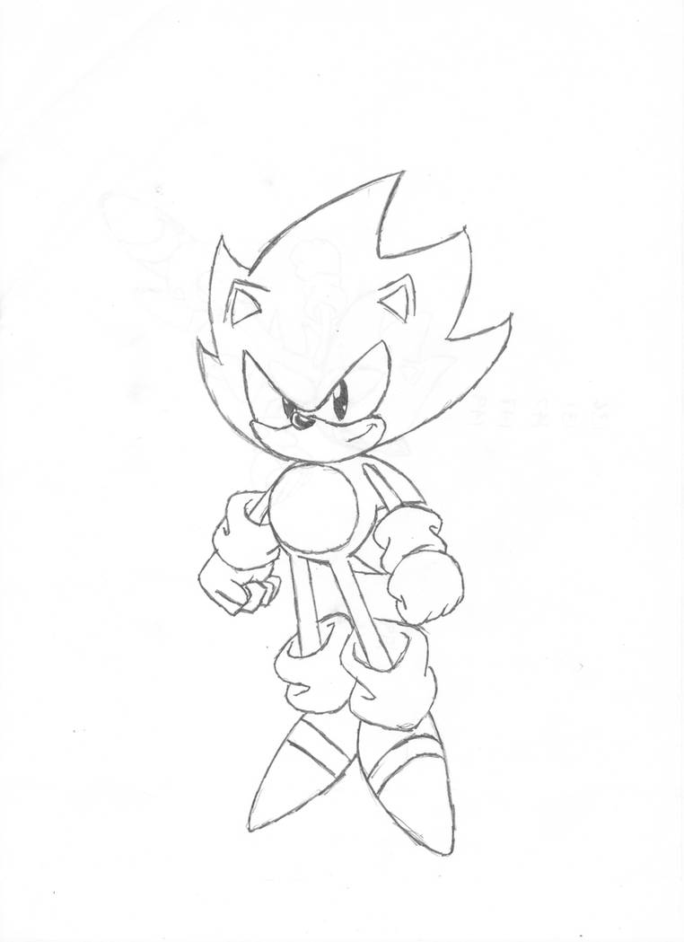 Wbf910 on X: Super Classic Sonic ✨ A fun random drawing of Super Classic  Sonic! #SonicTheHedgehog #sonicfanart  / X