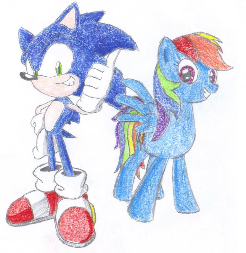 Ask Sonic and Rainbow Dash Cover