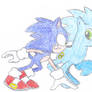 Race: Sonic the Hedgehog VS Sonic the Pony