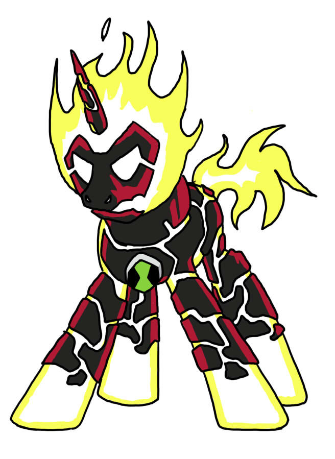 Ben 10 Pony Ask Blog: Heatblast