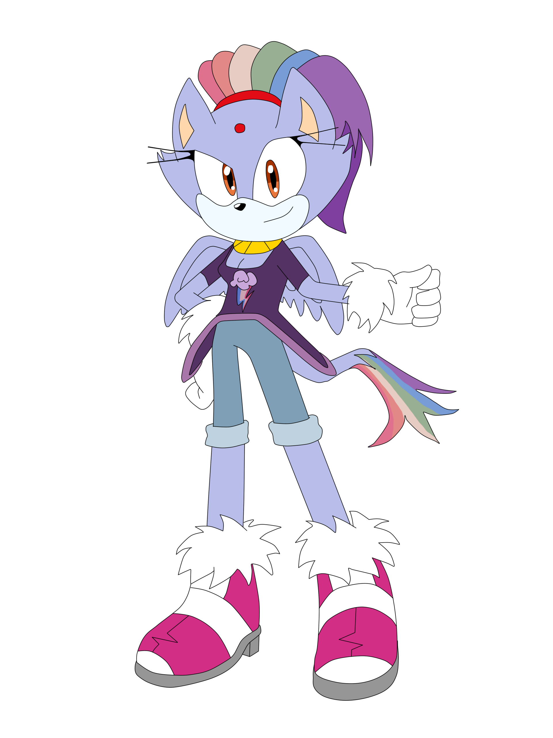 Rainblaze (Rainbow Dash + Blaze)