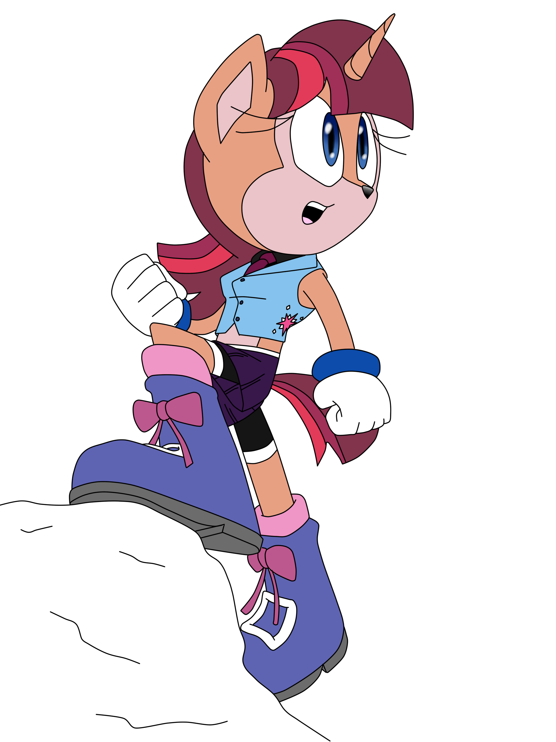 Sally Acorn + Twilight Sparkle Fusion