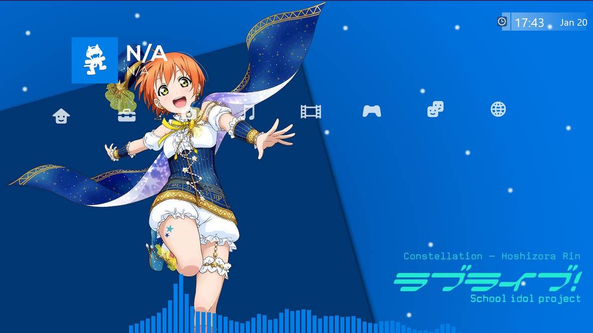 Hoshizora Rin rainmeter by Misuzu373 on DeviantArt