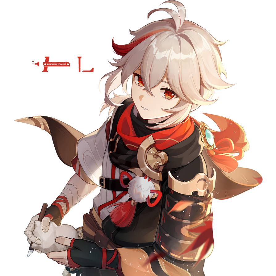 KAZUHA - GENSHIN IMPACT RENDER by serenext on DeviantArt