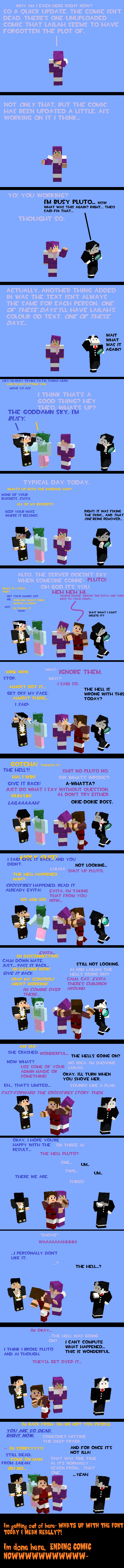 Minecraft Comic - Ups and Downs Update