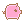 Le-pink-pigglet  Monokuro boo pink piglet