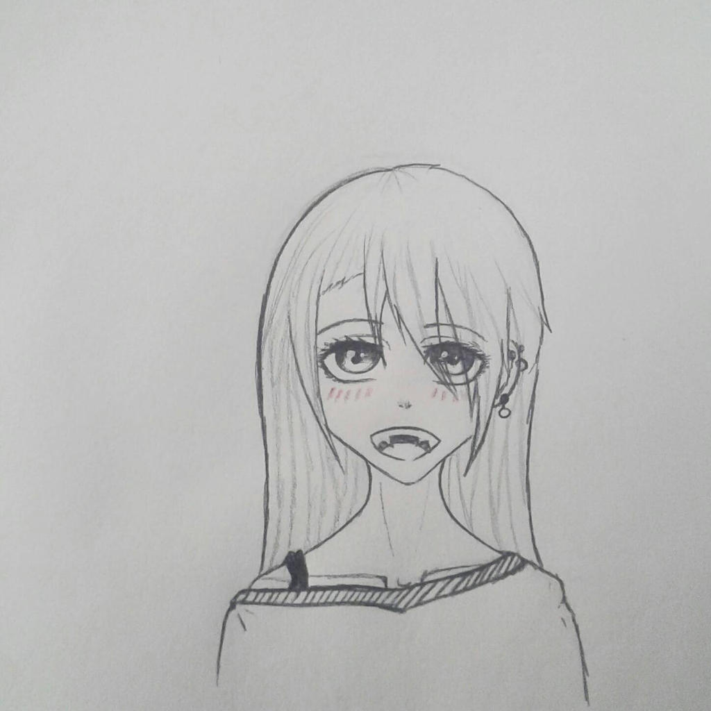 happy/sad anime girl by lizucorn on DeviantArt