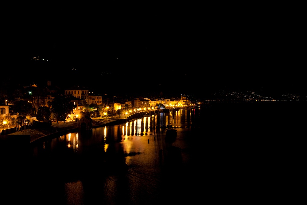 Nighttime in Cannobio