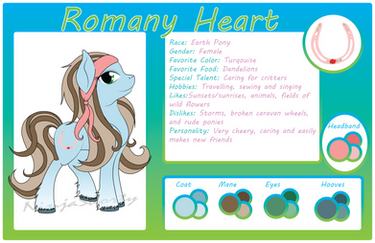 Romany Heart Ref Sheet Commission