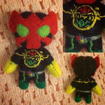 Kamen Rider - OOO Plush by Jack-O-AllTrades