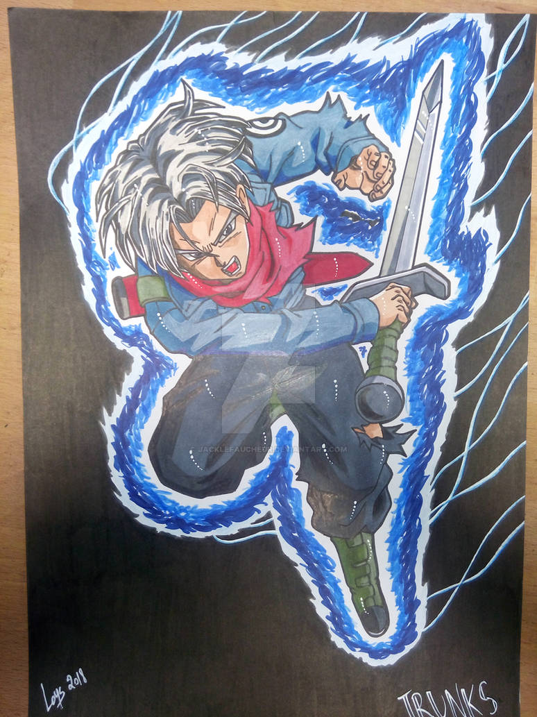 Trunks Ultra Instinct Mastered by JackLeFaucheur on DeviantArt
