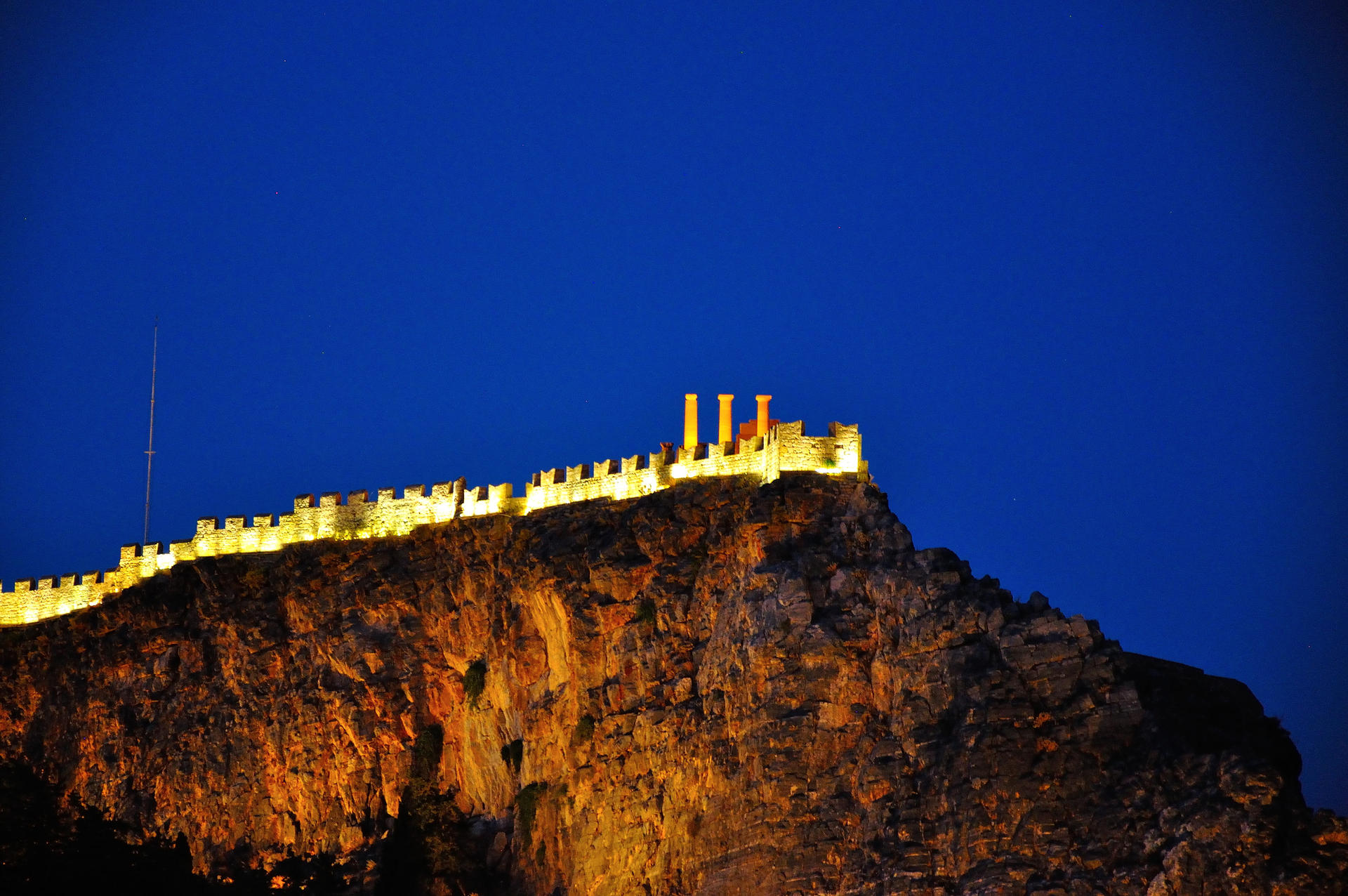 Lindos The Acropolis By Night By Dcheeky On Deviantart Lindos The Acropolis By Night By Dcheeky On Deviantart