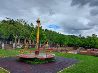 Playground in Villa Revoltella by dcheeky