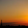 Sunset in Paris